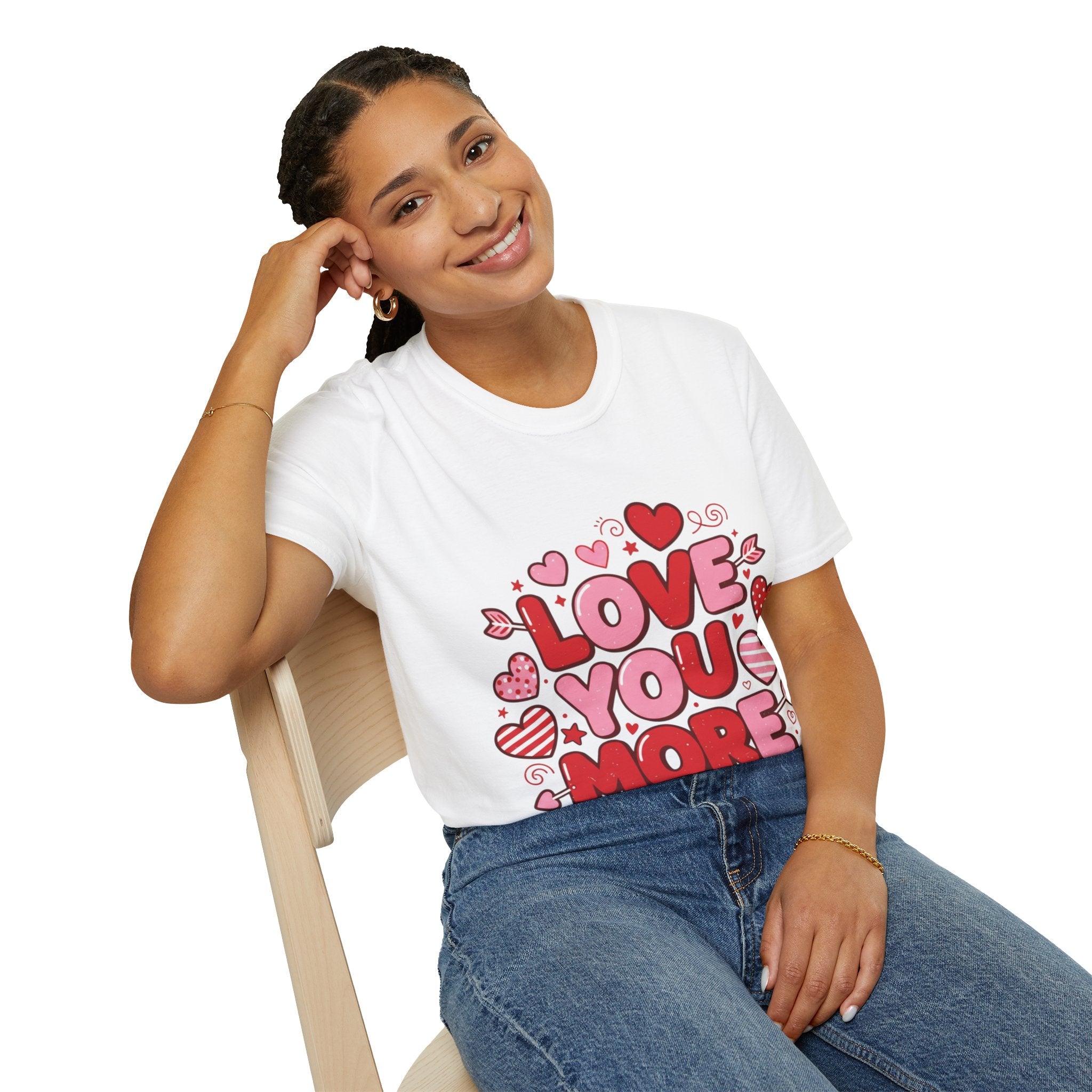 Love You More – Valentine’s Day Graphic Tee