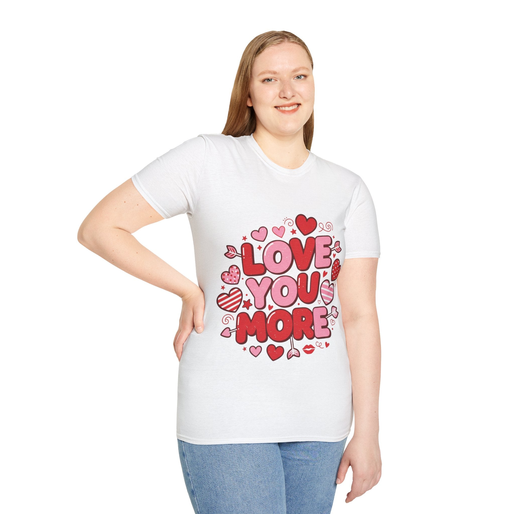 Love You More – Valentine’s Day Graphic Tee