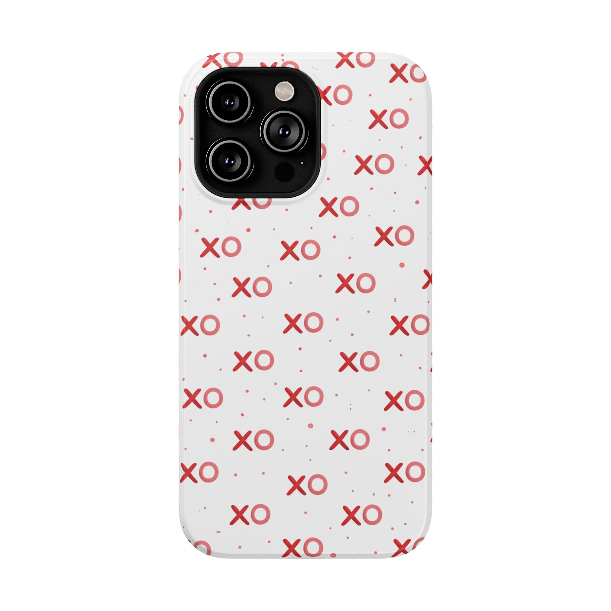 Valentine XO Pattern Phone Case – Cute Minimal Love Design