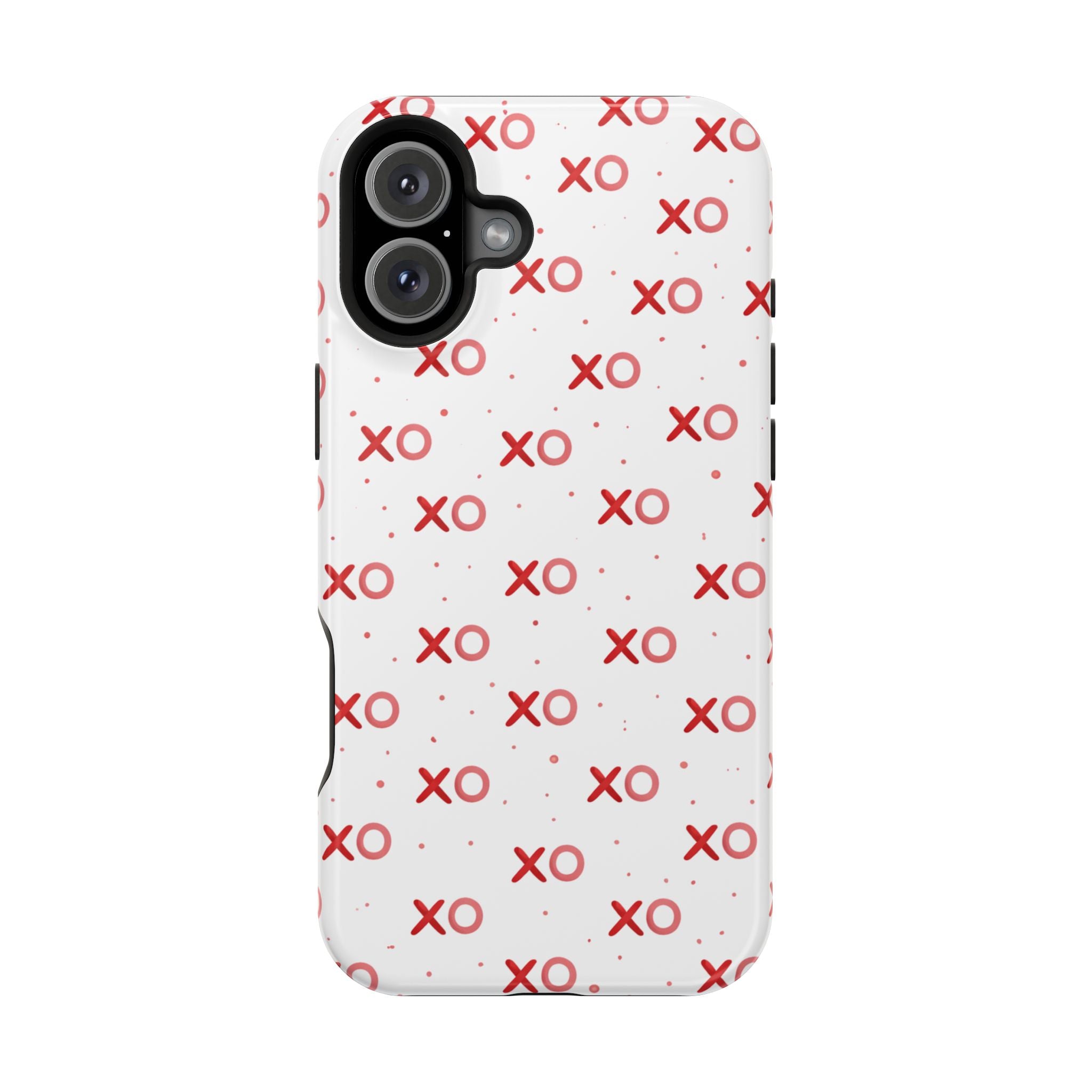 Valentine XO Pattern Phone Case – Cute Minimal Love Design