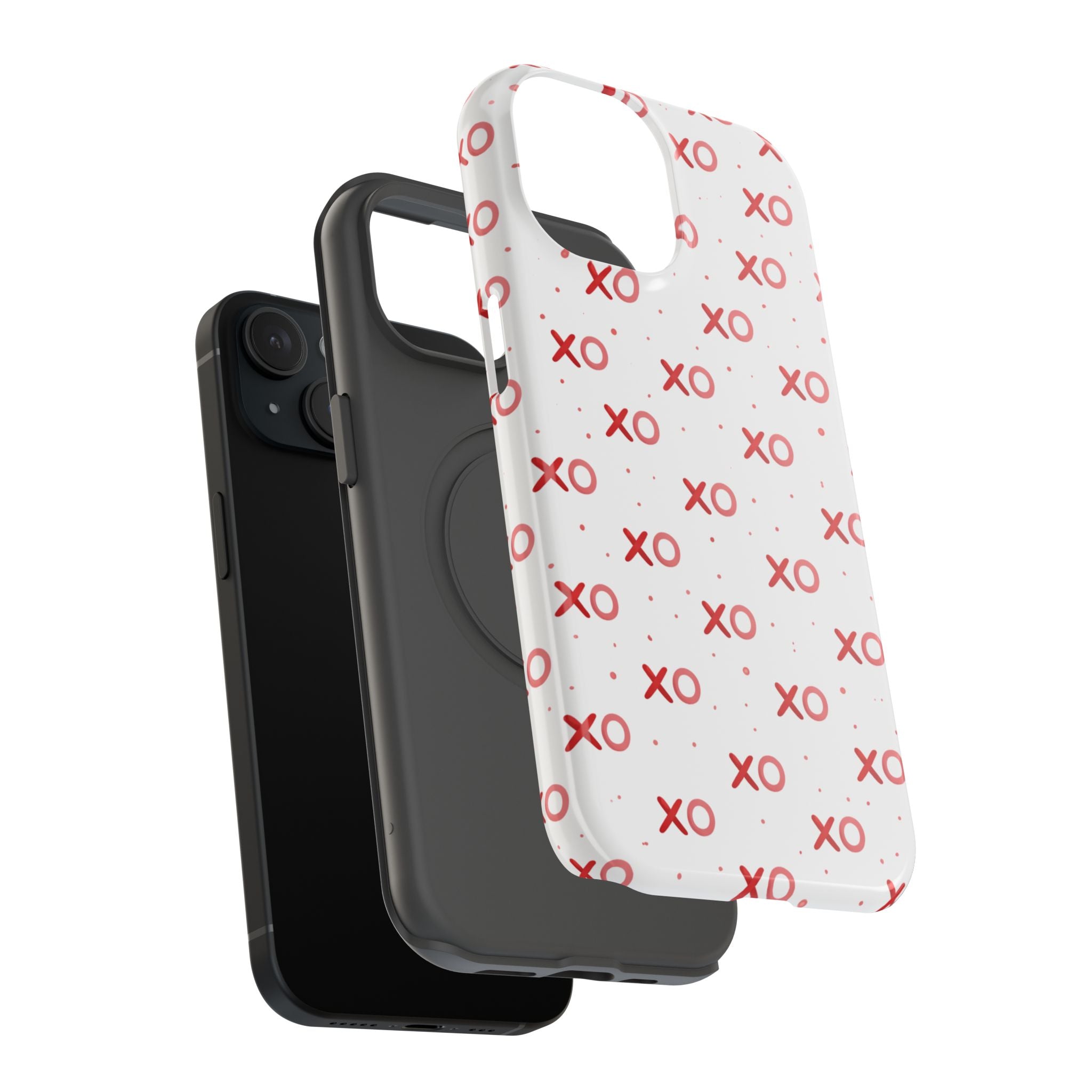 Valentine XO Pattern Phone Case – Cute Minimal Love Design