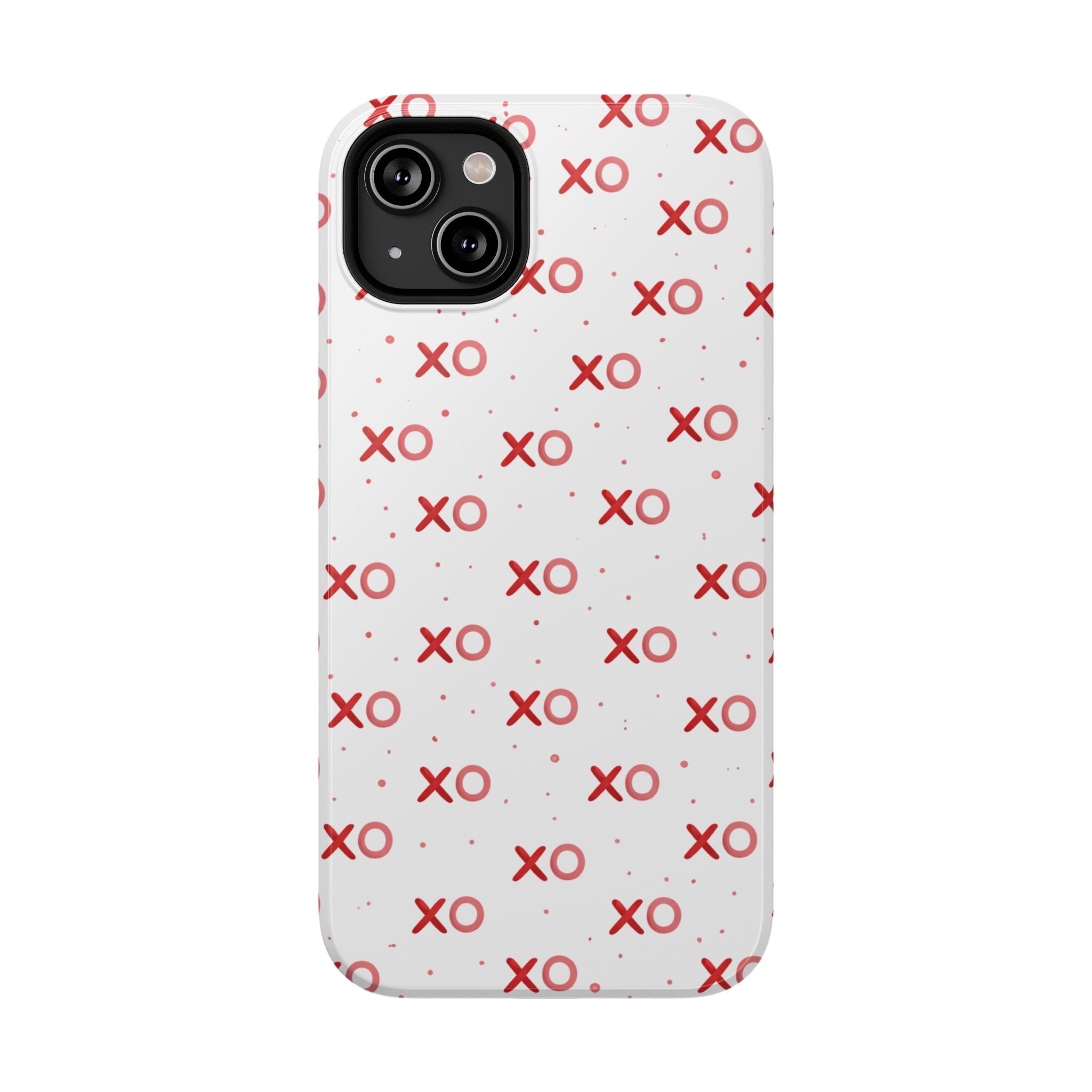 Valentine XO Pattern Phone Case – Cute Minimal Love Design