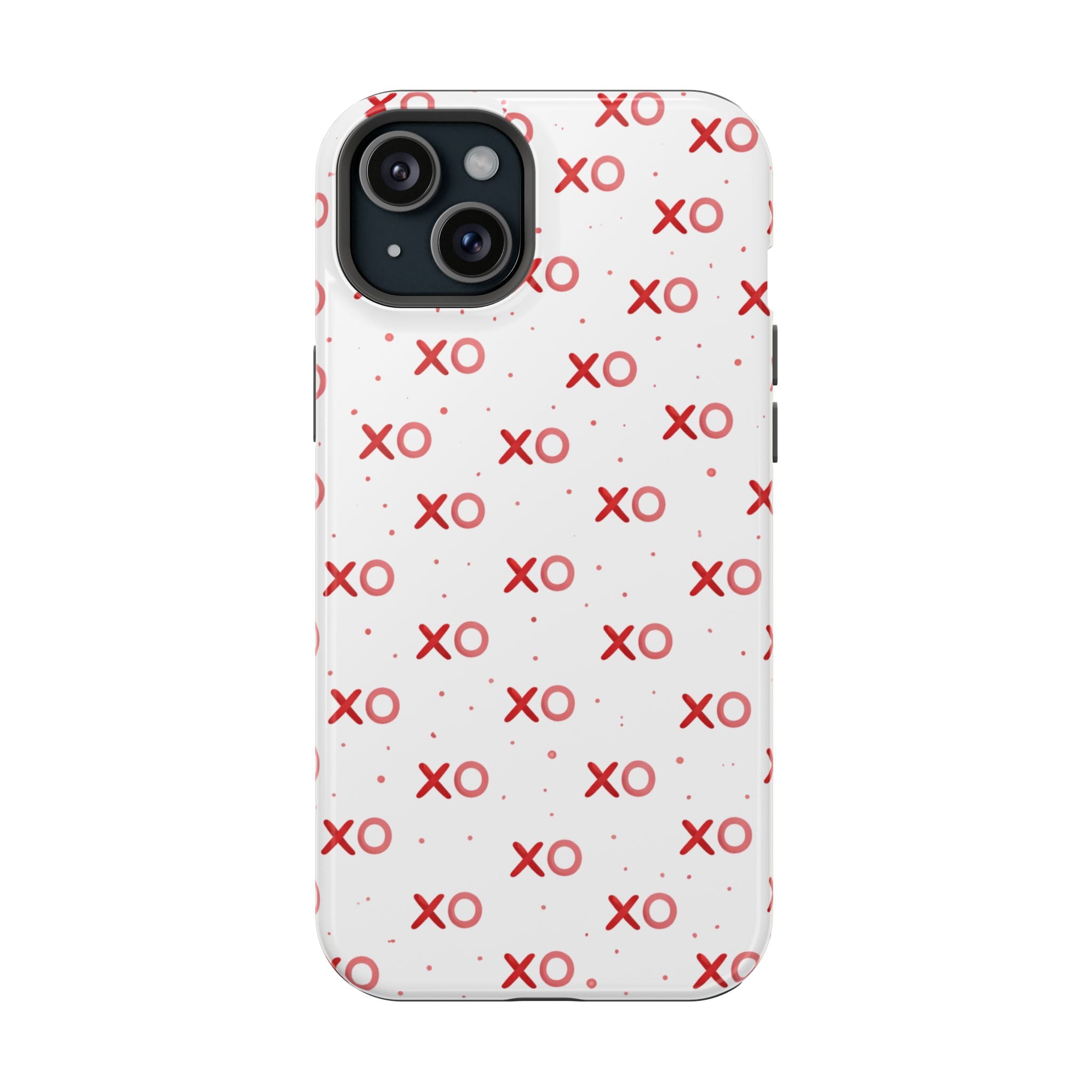 Valentine XO Pattern Phone Case – Cute Minimal Love Design