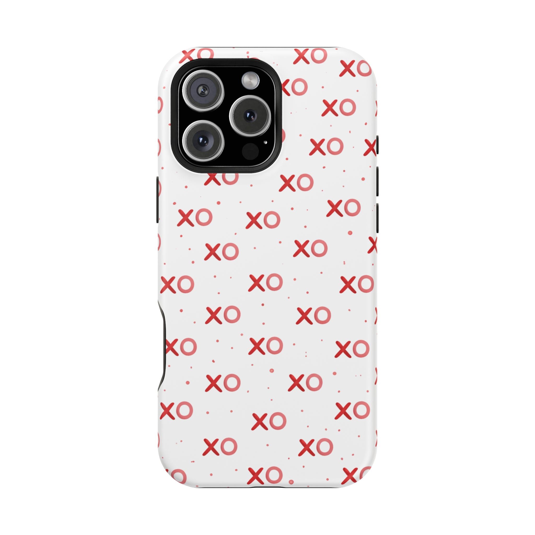 Valentine XO Pattern Phone Case – Cute Minimal Love Design