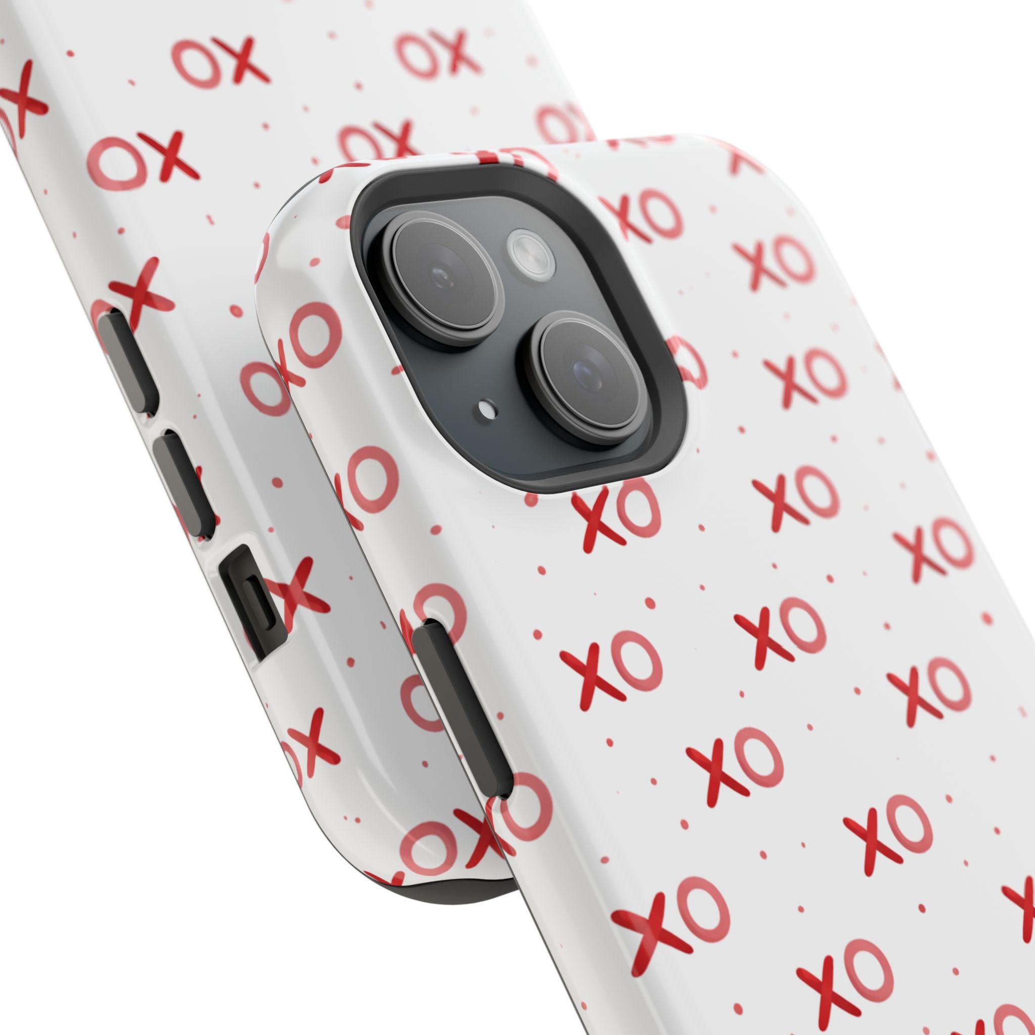 Valentine XO Pattern Phone Case – Cute Minimal Love Design
